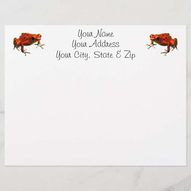 Sapo Red Poison Dart (Frente)