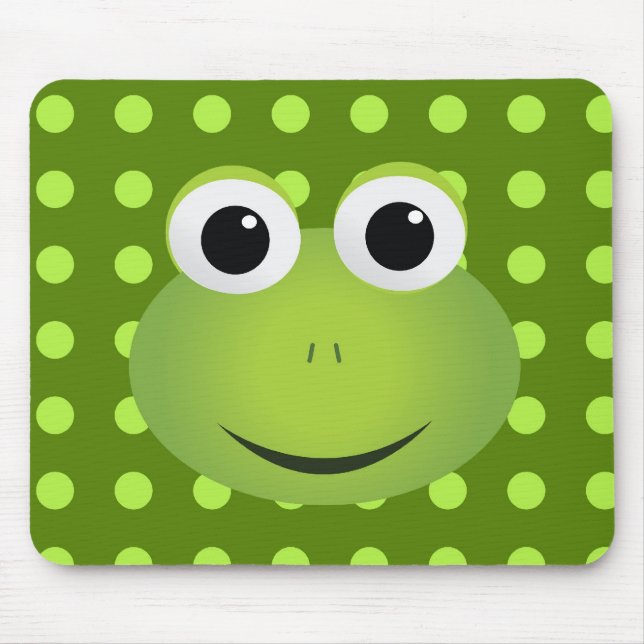 Sapo verde Mousepad (Frente)
