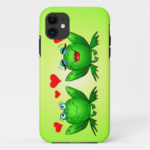 Sapos em umas capas de iphone do amor