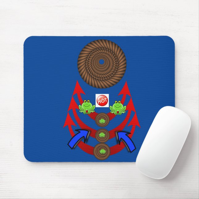 Sapos Rope Arrow Mouse Pad! Mousepad (Com mouse)