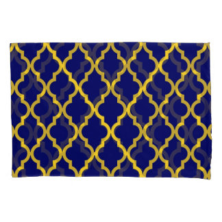Sapphire Sun: Blue & Yellow Boho Elegance Marroqui