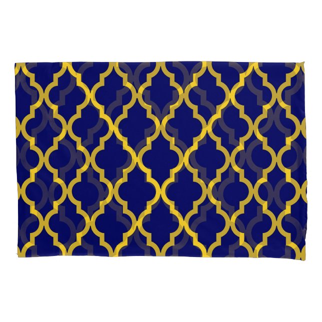 Sapphire Sun: Blue & Yellow Boho Elegance Marroqui (Frente)
