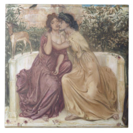 Sappho e Erinna em um Jardim Grego (Amor Lésbico)