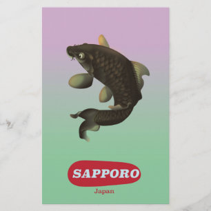 Sapporo Japan Vintage poster