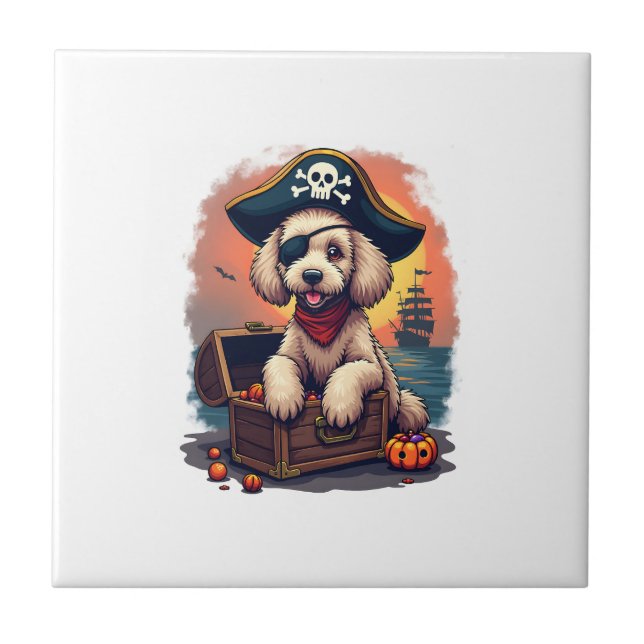 Saque do Poodle Pirata (Frente)