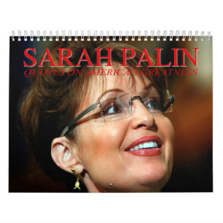 Sarah Palin cita o calendário de parede