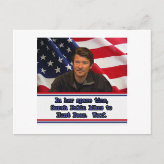 Sarah Palin Gosta Do Cartão De Posto Do Urso De Ca