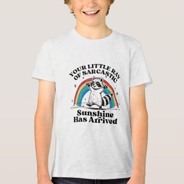 Sarcastic Raccoon Rainbow (Frente)