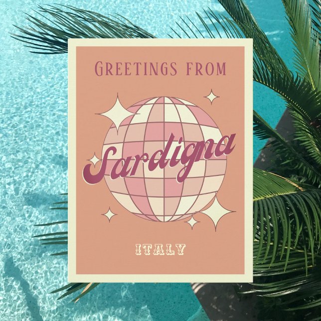 Sardigna Itália Cartão Postal Retro Vintage (Criador carregado)