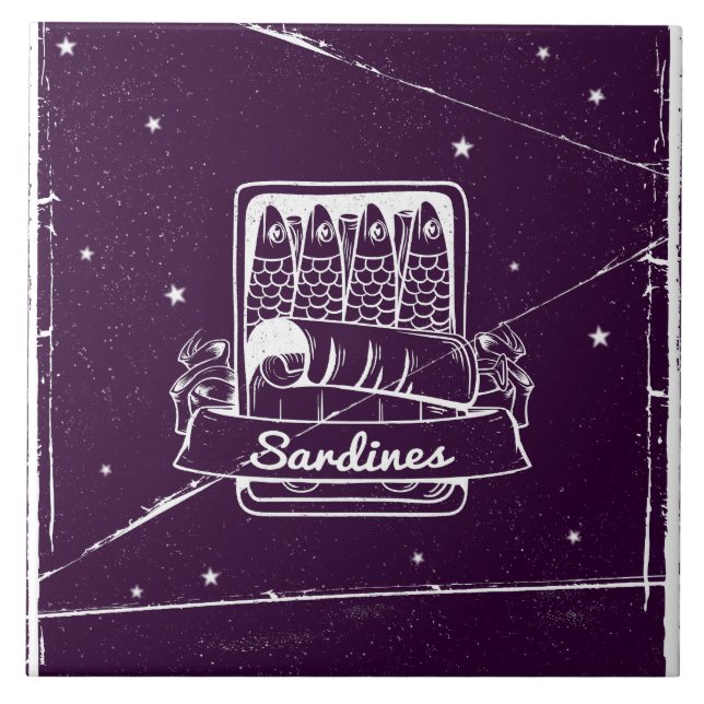 Sardinhas em lata em estado de tensão (Frente)