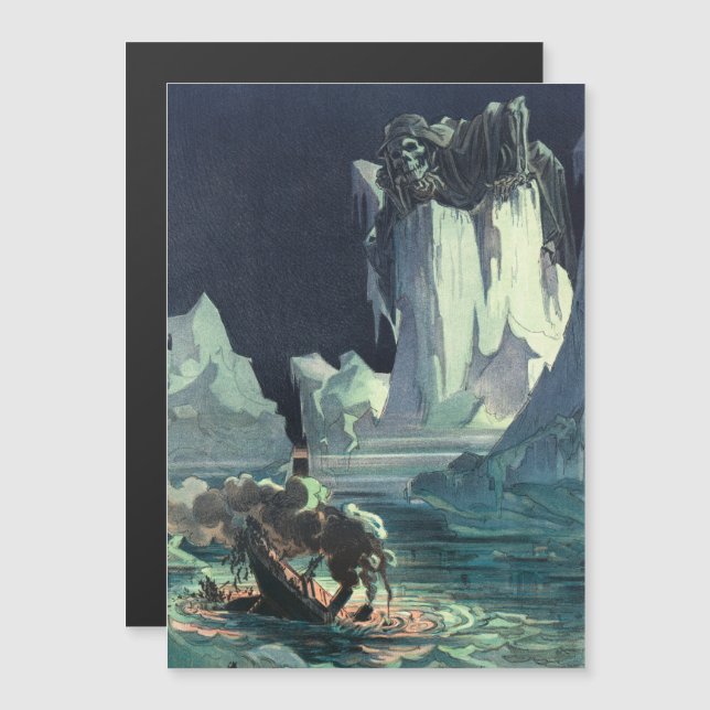 Sargasso Sea Grim Reaper e Naufrágio do Titanic (Frente/Verso)