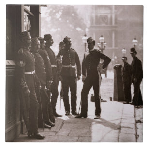 Sargentos de recrutamento em Westminster, 1876-77