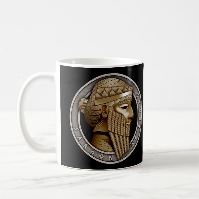 Sargon da caneca de Akkad (Esquerda)