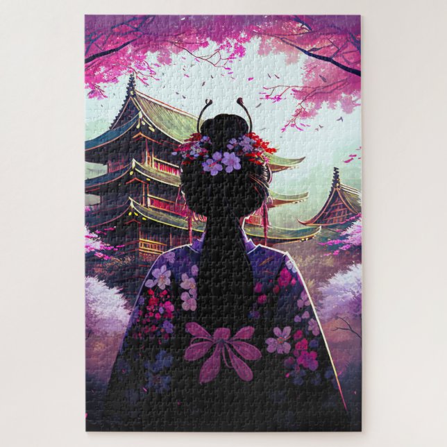 Sari Kirschblüten - Quebra-cabeça (Vertical)