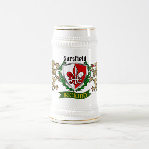 Sarsfield Irish Shield Beer Caneca de cerveja
