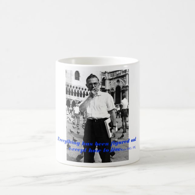 Sartre: Caneca do filósofo (Centro)