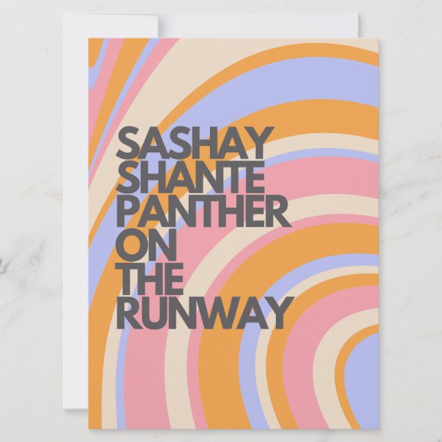 Sashay Shante Drag Race (Frente)