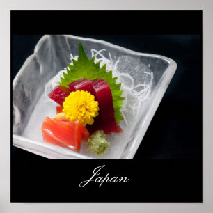 Sashimi no poster de Japão
