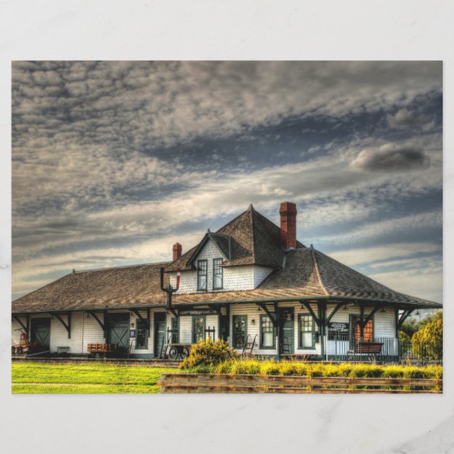 Saskatchewan Scrapbook Paper (Frente)