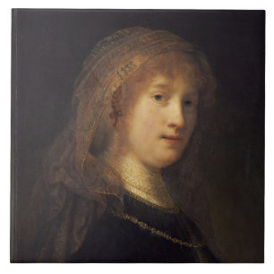 Saskia camionete Uylenburgh, c.1634-1640 (óleo no