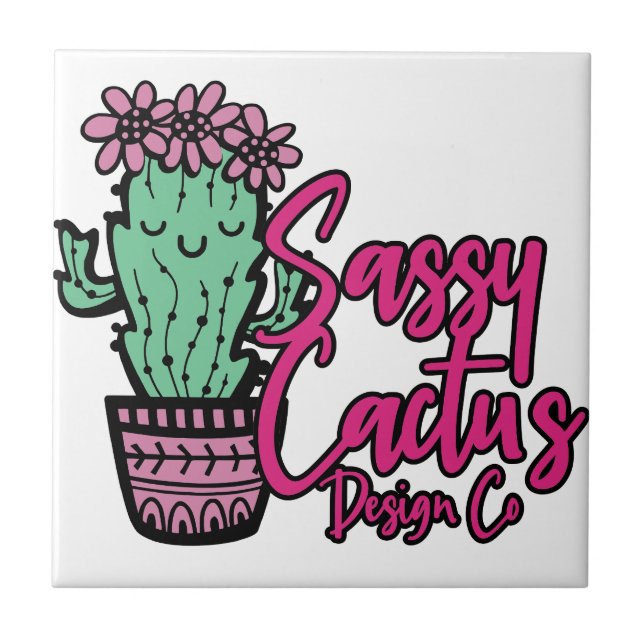 SASSY CACTUS DESIGN GO [logotipo 1] (Frente)