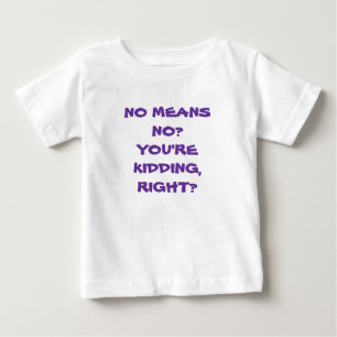 Sassydog nenhuns meios nenhuma camisa do bebê