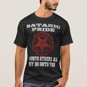 Satanás do Orgulho Satânico T camisa Presentes Rel