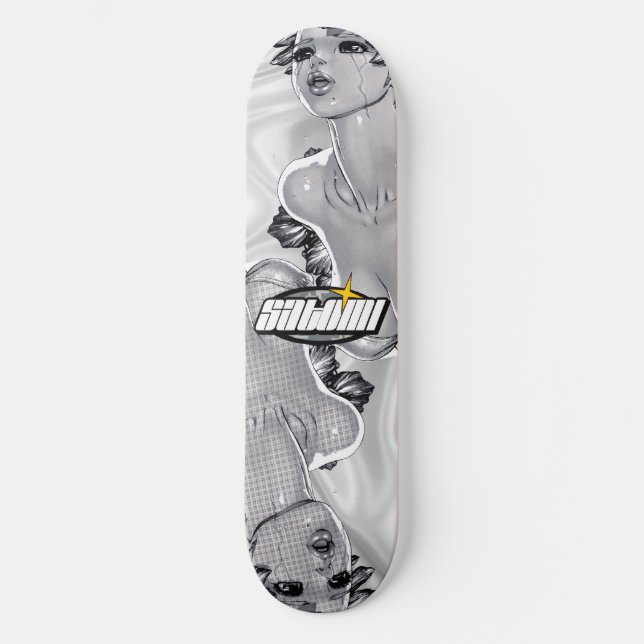 satomi motorsport "Y2K Bae" skateboard (Frente)