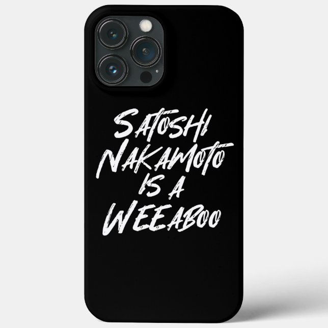 SATOSHI NAKAMOTO É UM iPhone de gabinete WEEABOO C (Verso)
