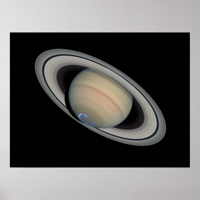 Saturn Aurora - poster (Frente)