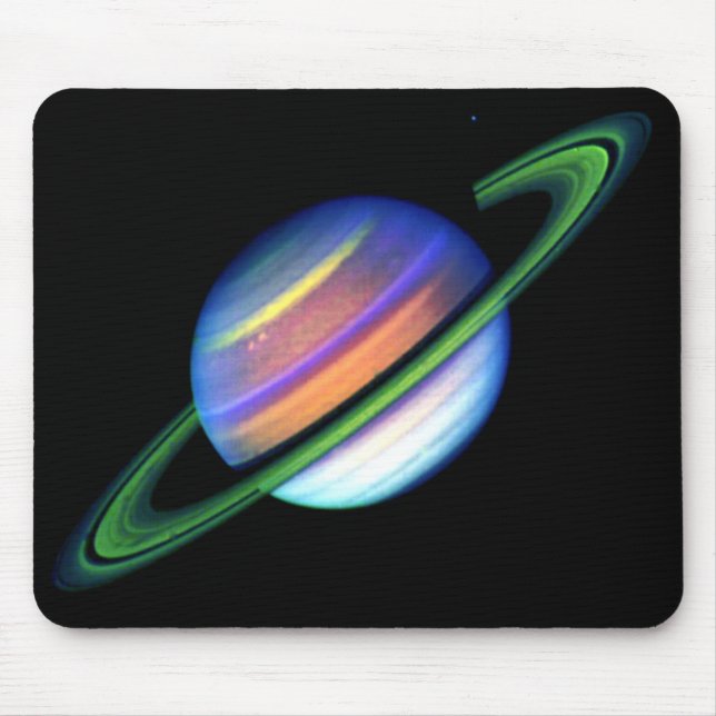 Saturn de incandescência Mousepad (Frente)