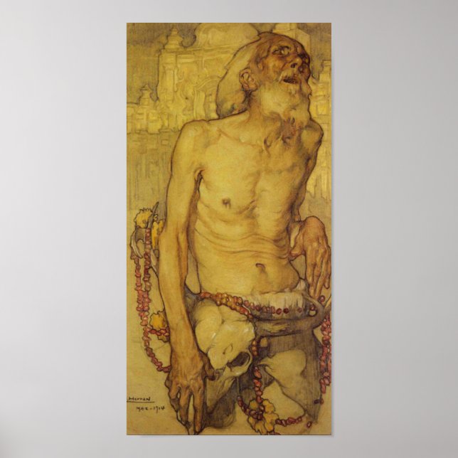 Saturnino Herran El Ciego Poster (Frente)