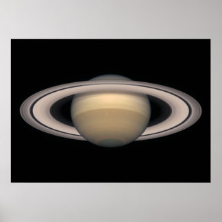 Saturno Colossal Poster - Odom espacial e astronôm