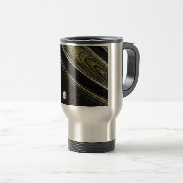 Saturno e caneca de viagem Tethys, 15 oz. (Frente Esquerda)