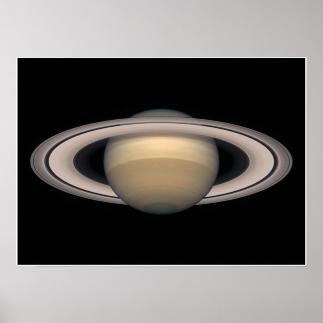 Saturno Pequeno Poster - Dama Espaço e Astronomia (Frente)