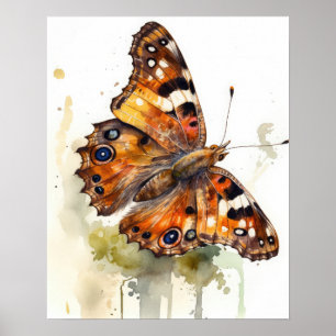 Satyr Butterfly Art Impressão