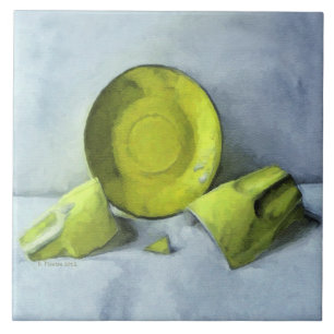 Saucer de Chartreuse e Taça Quebrada