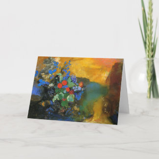 Saudação 123 Cartões - Ofelia Entre as Flores_