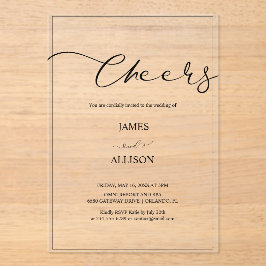 saudação ao casamento simples minimalista e elegan