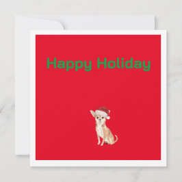 Saudação da Feliz Vermelha de Chihuahua