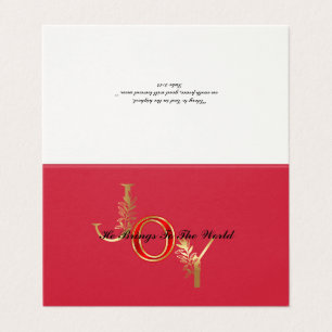 Saudação da Mensagem de Alegria Cristã Clássica