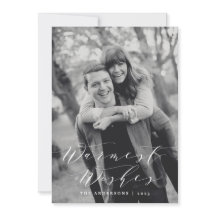 Saudações Afetuosas | Cartão de Foto de Férias