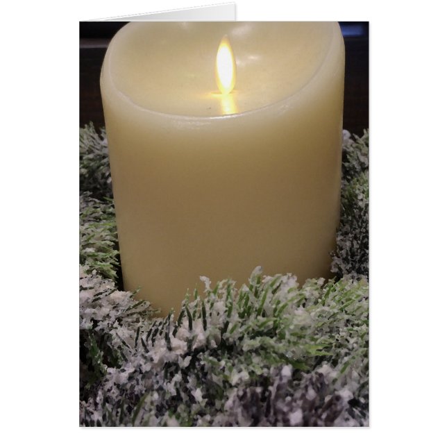 Saudações, cartão (Frente)