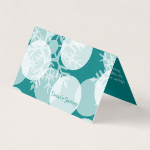 Saudações da temporada - Cartão dobrável de Ho