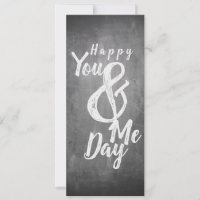 Saudações de aniversário no chalkboard look