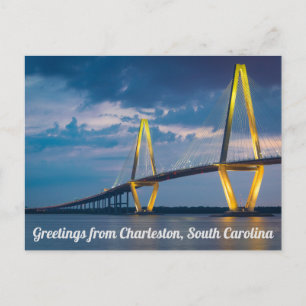 Saudações De Charleston, Cartão Postal Da Carolina