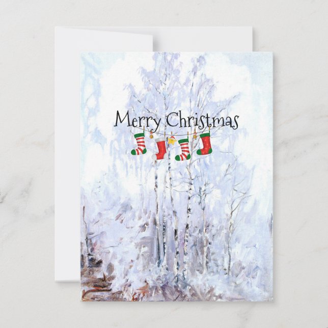 Saudações de Feliz Natal (Frente)