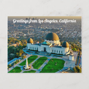 Saudações de Los Angeles, Cartão postal da Califór