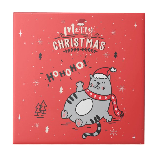 Saudações de Natal bonitas e Engraçadas (Frente)