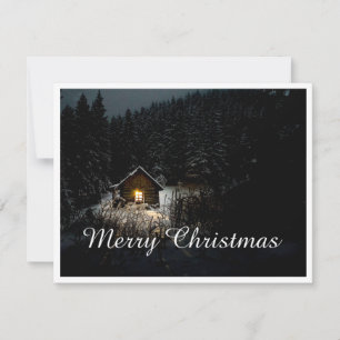 Saudações de Natal com Casa de Bruxa